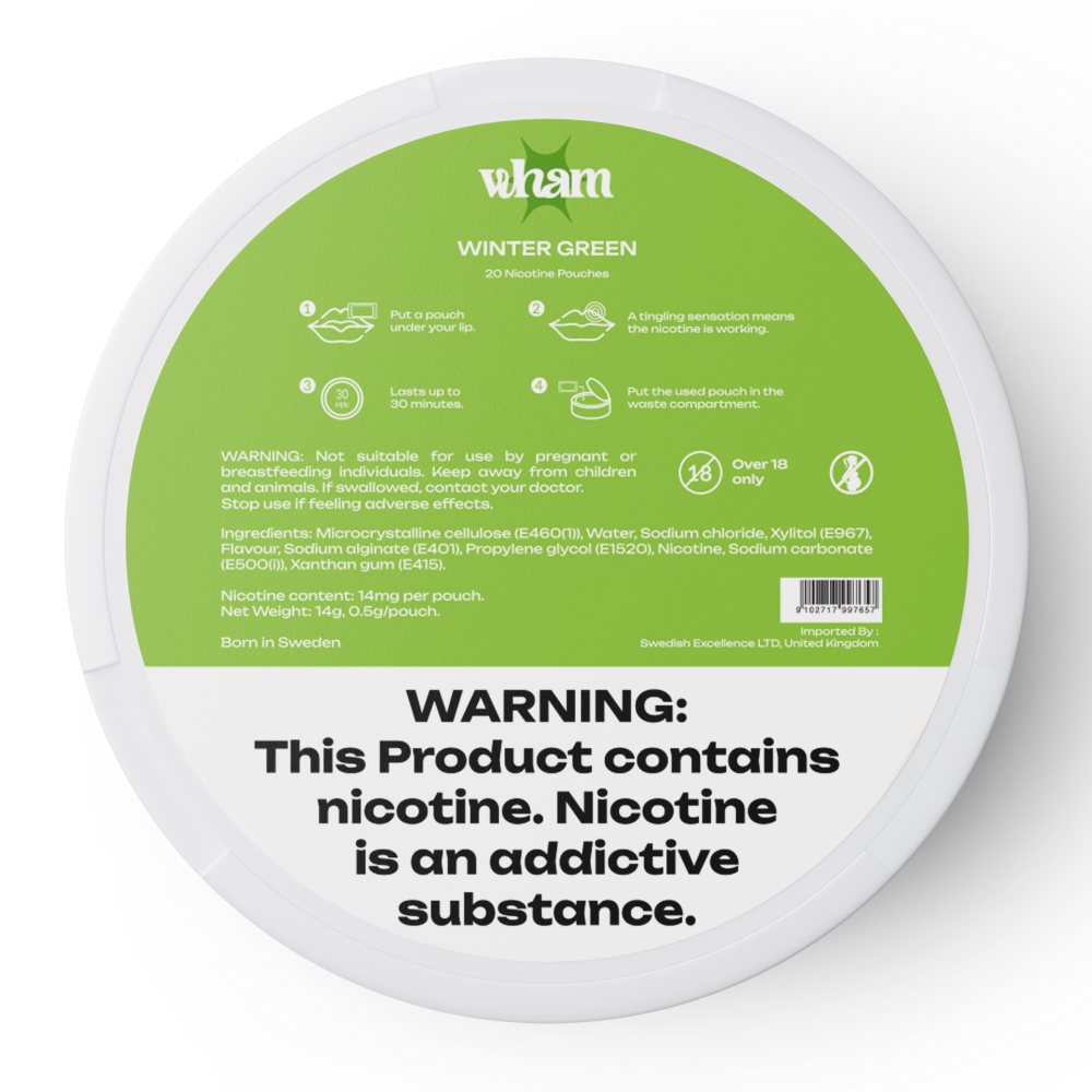 Wham Wintergreen - 14mg