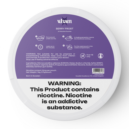 Wham Berry Frost - 8mg