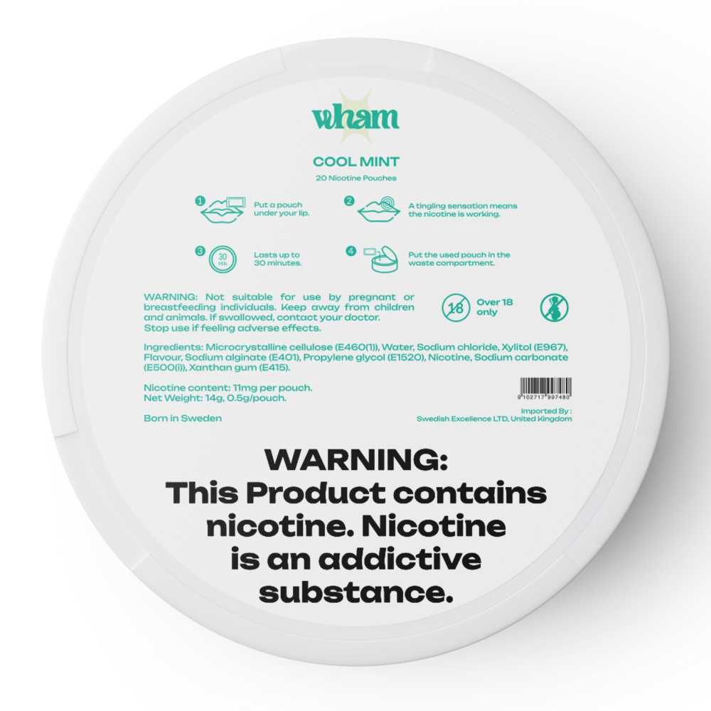 Wham Cool Mint - 11mg