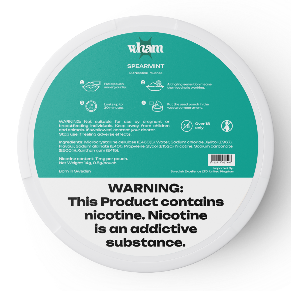 Wham Spearmint - 11mg