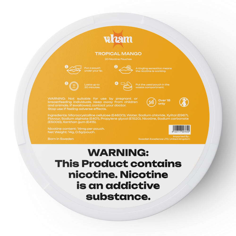 Wham Tropical Mango - 14mg