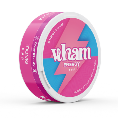 Wham Energy Bubblegum - 100mg