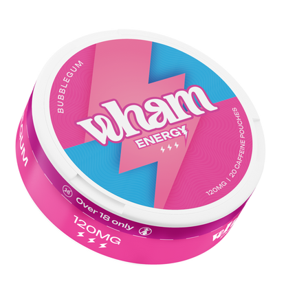Wham Energy Bubblegum - 120mg
