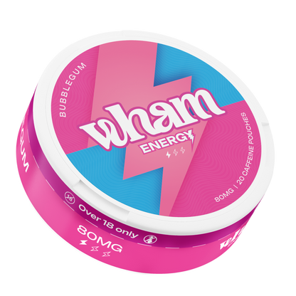 Wham Energy Bubblegum - 80mg