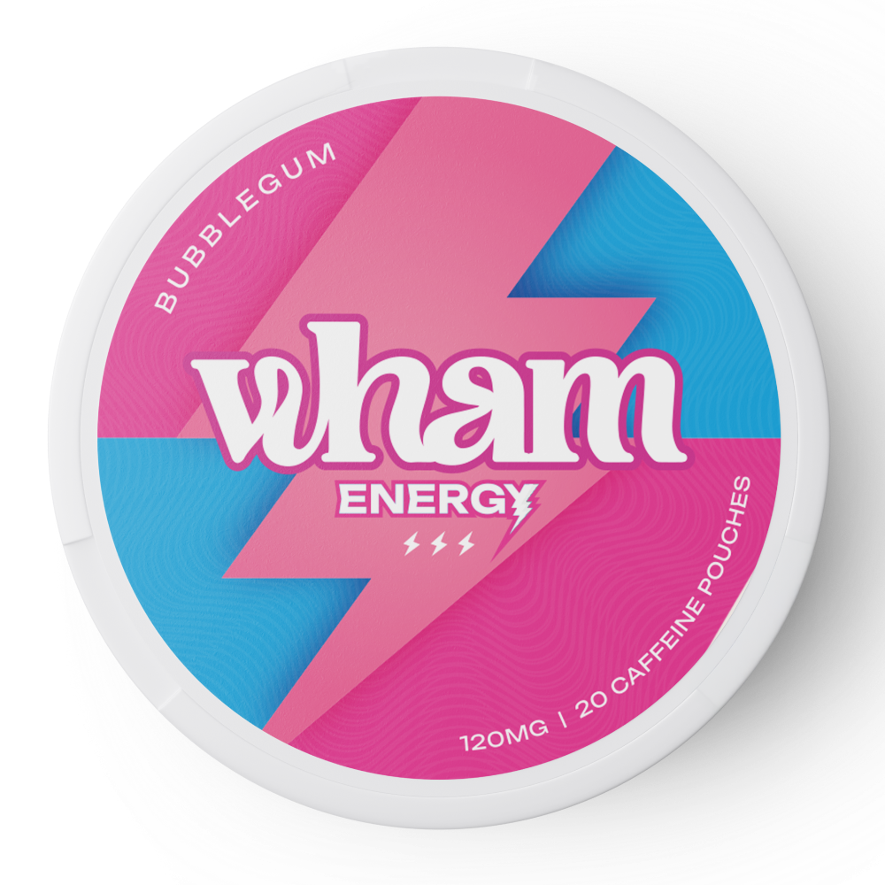 Wham Energy Bubblegum - 120mg
