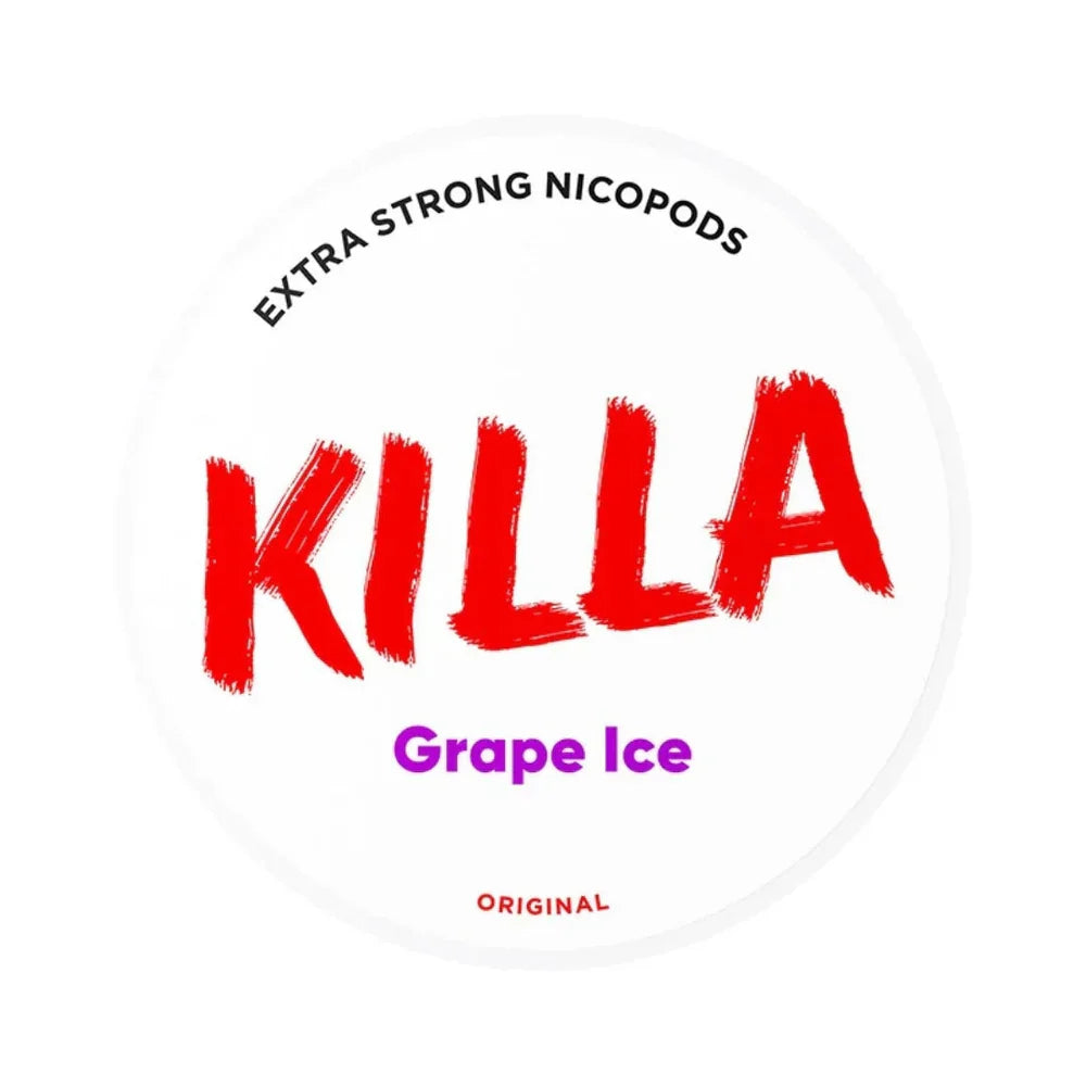 KILLA   Grape   Ice   Slim   Extra   Strong